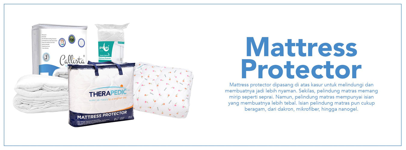 JENIS PRODUK | mattress protector - OSCARLIVING