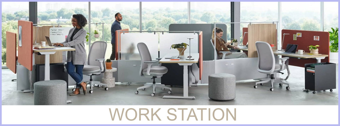 Temukan berbagai produk workstation untuk kantor di oscar living