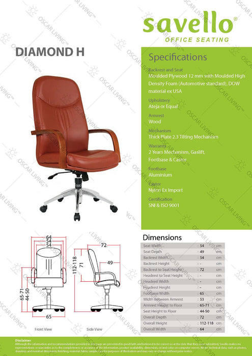 Savello Diamond HA Office Chair