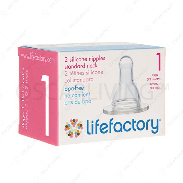 Botol BayiDot Botol Susu Bayi Lifefactory BPA FreeLIFEFACTORYOSCARLIVING