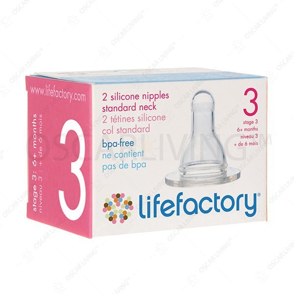 Botol BayiDot Botol Susu Bayi Lifefactory BPA FreeLIFEFACTORYOSCARLIVING