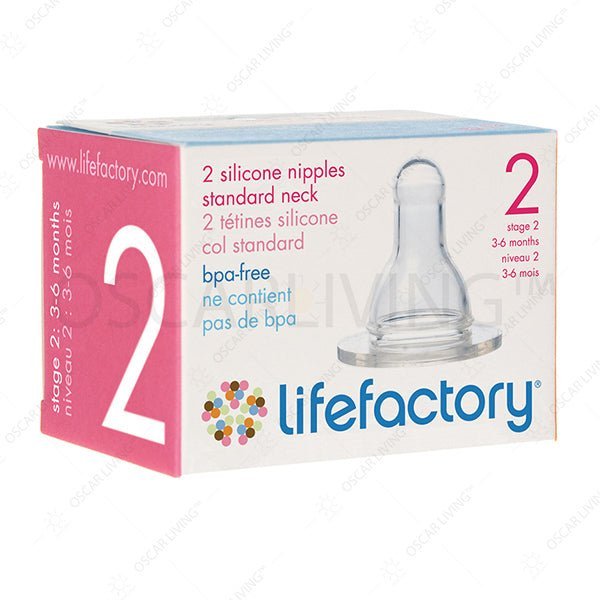 Botol BayiDot Botol Susu Bayi Lifefactory BPA FreeLIFEFACTORYOSCARLIVING