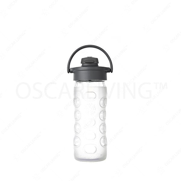 Botol MinumBotol Minum kaca Lifefactory 12 oz Flip Cap BPA FreeLIFE FACTORYOSCARLIVING