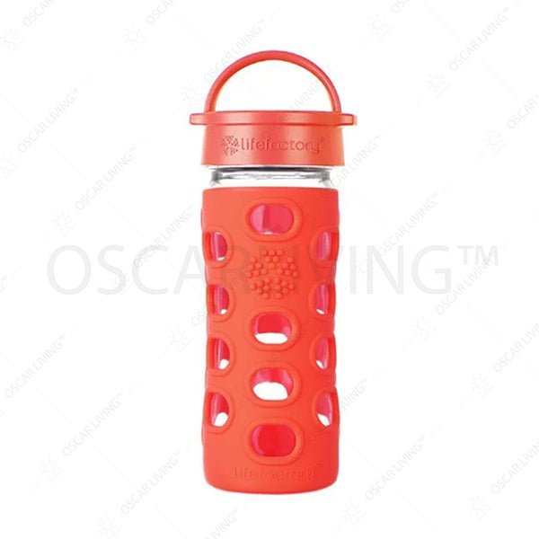 Botol MinumBotol Minum kaca Lifefactory 12oz Classic Cap BPA FreeLIFEFACTORYOSCARLIVING