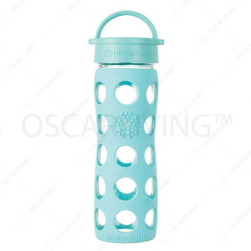 Botol MinumBotol Minum kaca Lifefactory 16 oz Classic Cap BPA FreeLIFE FACTORYOSCARLIVING