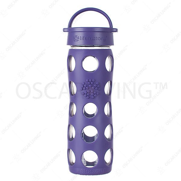 Botol MinumBotol Minum kaca Lifefactory 16 oz Classic Cap BPA FreeLIFEFACTORYOSCARLIVING