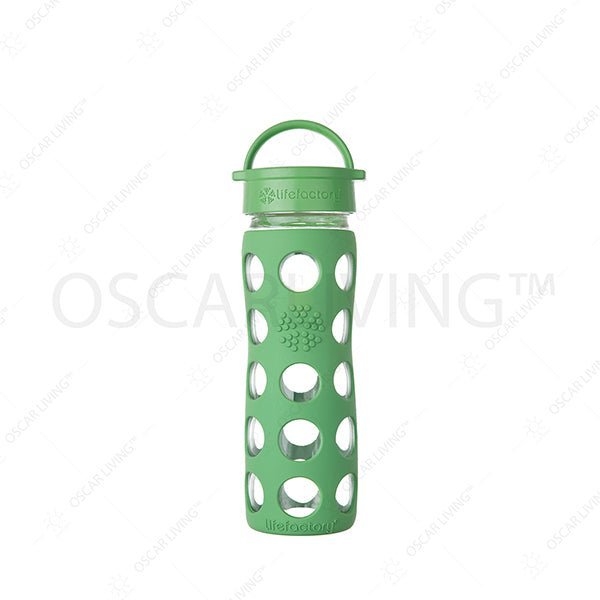 Botol MinumBotol Minum kaca Lifefactory 16 oz Classic Cap BPA FreeLIFEFACTORYOSCARLIVING