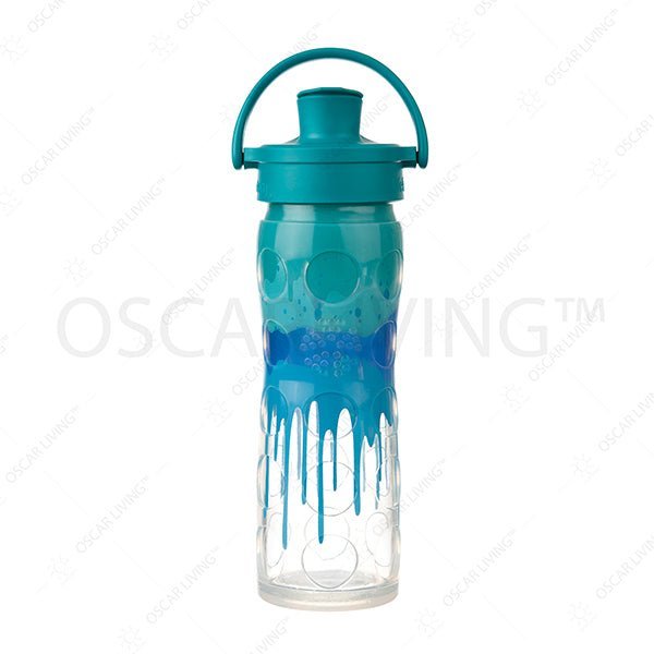 Botol MinumBotol Minum kaca Lifefactory 16 oz Premium Active Flip Cap BPA FreeLIFEFACTORYOSCARLIVING