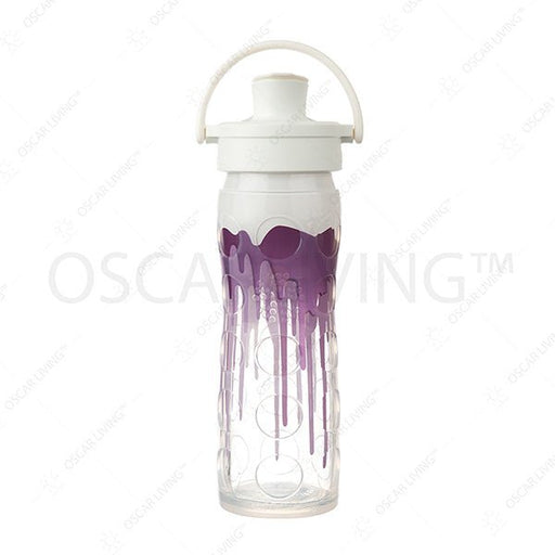 Botol MinumBotol Minum kaca Lifefactory 16 oz Premium Active Flip Cap BPA FreeLIFEFACTORYOSCARLIVING