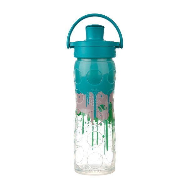 Botol MinumBotol Minum kaca Lifefactory 16 oz Premium Active Flip Cap BPA FreeLIFEFACTORYOSCARLIVING