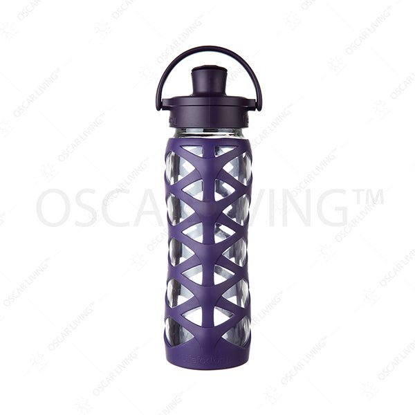 Botol MinumBotol Minum kaca Lifefactory 22 oz Active Flip Cap BPA FreeLIFEFACTORYOSCARLIVING