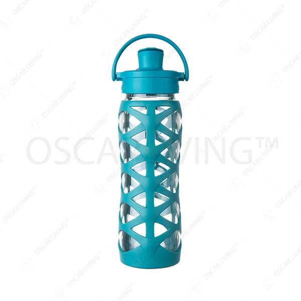 Botol MinumBotol Minum kaca Lifefactory 22 oz Active Flip Cap BPA FreeLIFEFACTORYOSCARLIVING