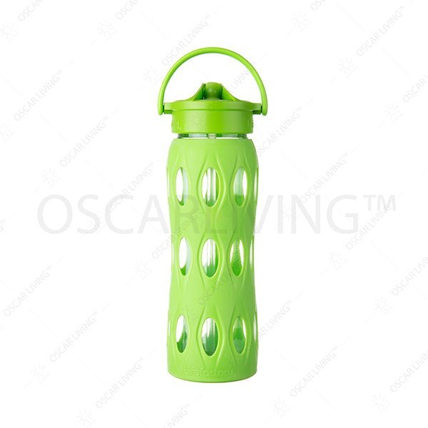 Botol MinumBotol Minum kaca Lifefactory 22 oz Axis Straw Cap BPA FreeLIFEFACTORYOSCARLIVING