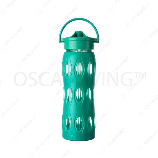 Botol MinumBotol Minum kaca Lifefactory 22 oz Axis Straw Cap BPA FreeLIFEFACTORYOSCARLIVING