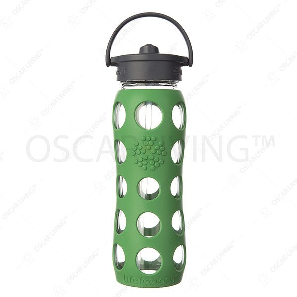 Botol MinumBotol Minum kaca Lifefactory 22 oz Classic Straw Cap BPA FreeLIFEFACTORYOSCARLIVING