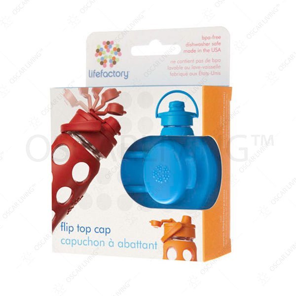 Botol MinumTutup Botol Lifefactory Flip Cap BPA FreeLIFEFACTORYOSCARLIVING