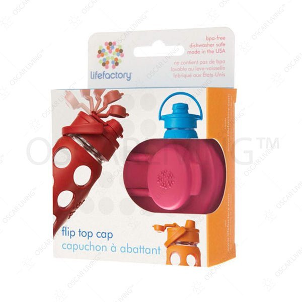 Botol MinumTutup Botol Lifefactory Flip Cap BPA FreeLIFEFACTORYOSCARLIVING