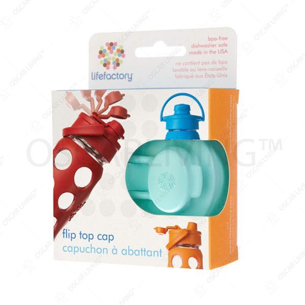 Botol MinumTutup Botol Lifefactory Flip Cap BPA FreeLIFEFACTORYOSCARLIVING