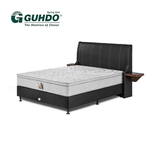 KASUR - SPRINGBEDKasur Springbed Guhdo Standard Plushtop HB Tiara (Without Side Table) | Fullset AtlanticGUHDOOSCARLIVING