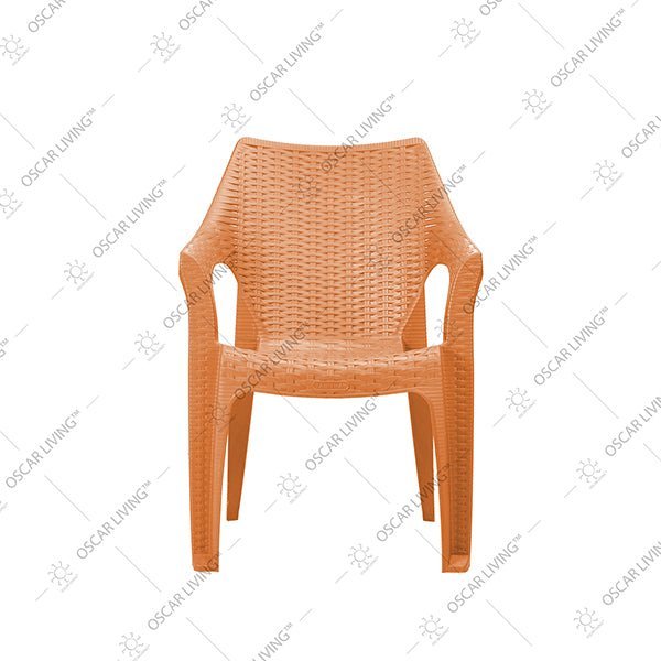 KURSI PLASTIK - PLASTIC CHAIRKursi Plastik Tabitha KST304 Motif Rotan | Plastic Chair KST 304TABITHAOSCARLIVING