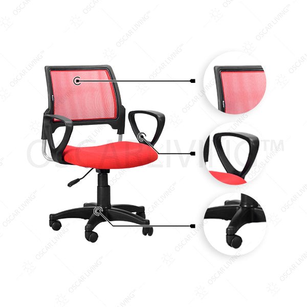 Kursi StaffKursi Kantor Ergotec 870SERGOTECOSCARLIVING