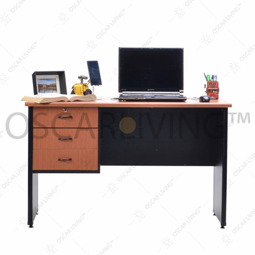 MEJA KANTOR - OFFICE DESKMeja Kantor 1/2 Biro Lunar LMK1260 L3LUNAROSCARLIVING