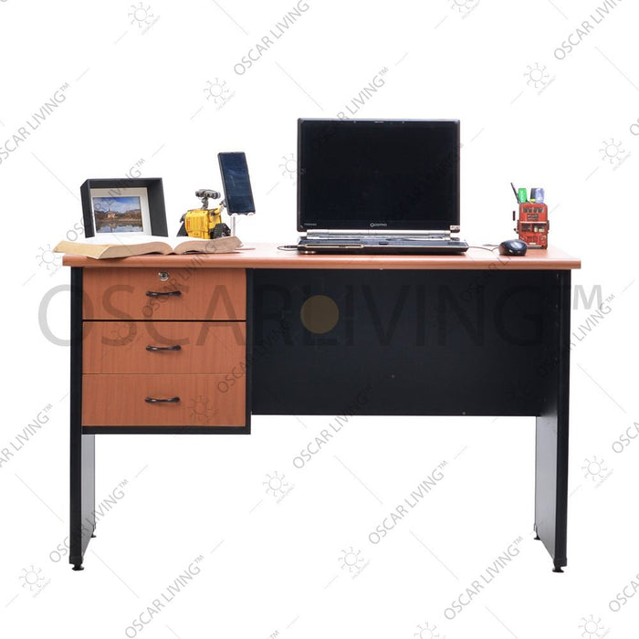 MEJA KANTOR - OFFICE DESKMeja Kantor 1/2 Biro Lunar LMK1275 L3LUNAROSCARLIVING