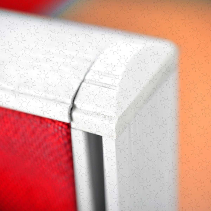 MEJA KANTOR - OFFICE DESK Meja Partisi Harold Evolux Top Cherry 2Way dan Ambalan | 100 HAROLD OSCARLIVING