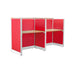 MEJA KANTOR - OFFICE DESK Meja Partisi Harold Evolux Top Cherry 2Way dan Ambalan | 100 HAROLD OSCARLIVING
