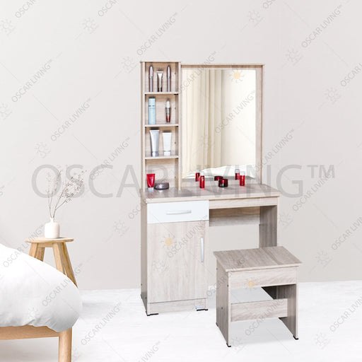 MEJA RIAS - DRESSING TABLEMeja Rias Minimalis Lunar MR531LUNAROSCARLIVING