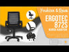 Chaise de bureau Ergotec 872S