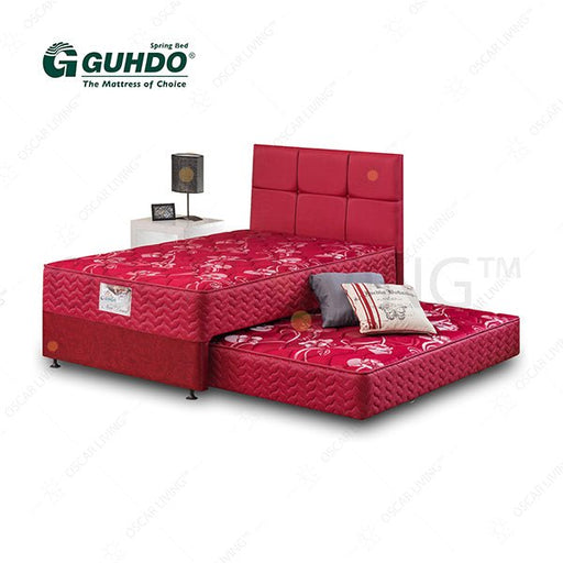 KASUR 2IN1 - 2IN1 BEDSETKasur Springbed Guhdo Standard 2in1 HB Caserta Fabric | FullsetGUHDOOSCARLIVING
