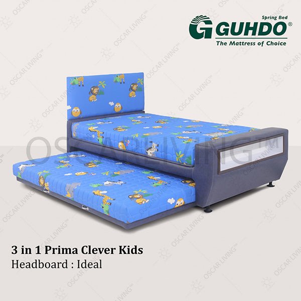 KASUR 3IN1 - 3IN1 BEDSETKasur Springbed Guhdo 3in1 Prima Kids Clever HB Ideal | Fullset KidsGUHDOOSCARLIVING