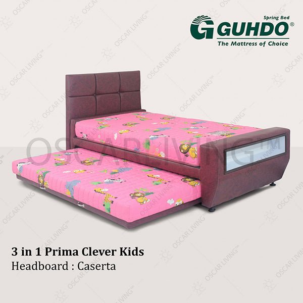KASUR 3IN1 - 3IN1 BEDSETKasur Springbed Guhdo 3in1 Prima Kids Clever HB Caserta | Fullset KidsGUHDOOSCARLIVING