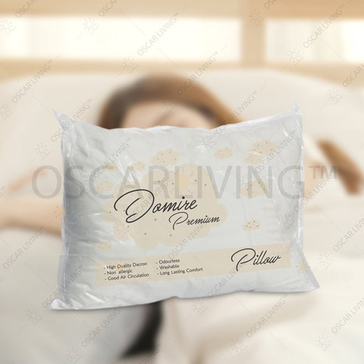 Bantal Kepala Domire Dacron Premium White | Pillow - OSCARLIVING