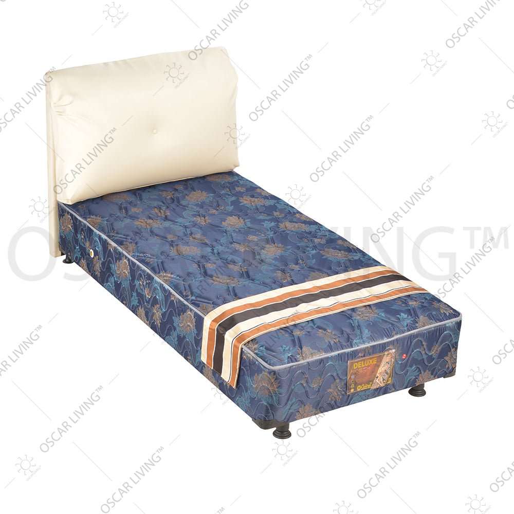 Kasur Springbed Central Deluxe Multibed HB Boston Cream Fullset - Main Image