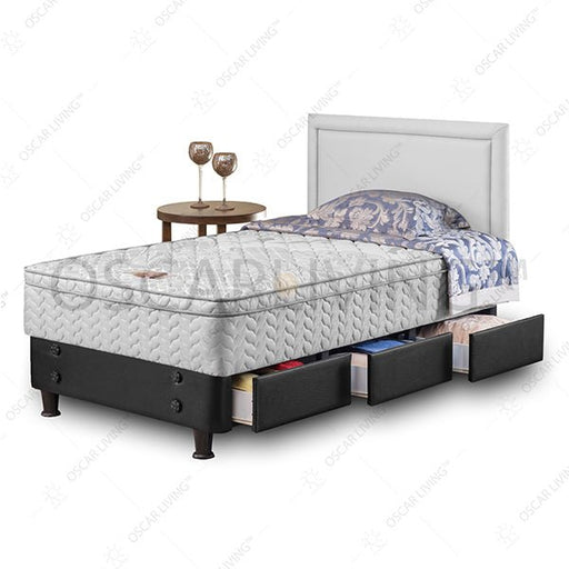 KASUR - SPRINGBEDKasur Springbed Guhdo Standard Drawer BED Plushtop HB Prospine | FullsetGUHDOOSCARLIVING