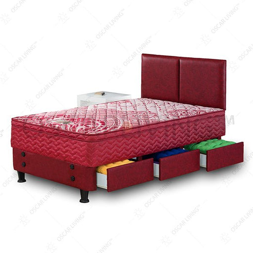 KASUR - SPRINGBEDKasur Springbed Guhdo Standard Drawer BED Plushtop HB Atlantic | FullsetGUHDOOSCARLIVING