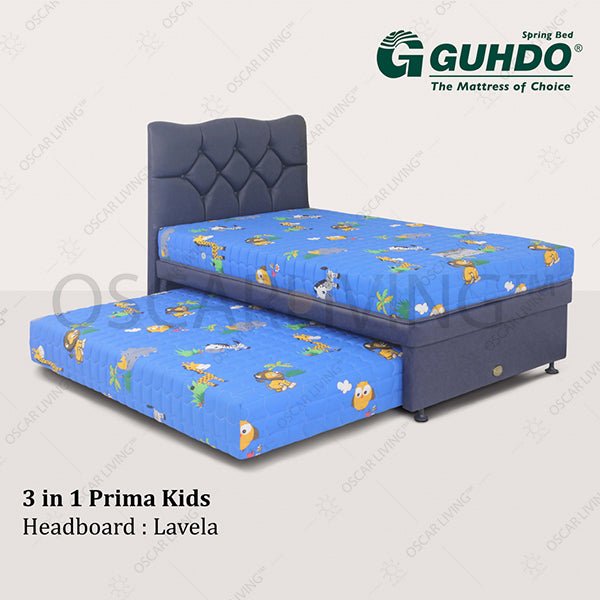 KASUR 3IN1 - 3IN1 BEDSETKasur Springbed Guhdo 3in1 Prima Kids HB Lavela | Fullset KidsGUHDOOSCARLIVING