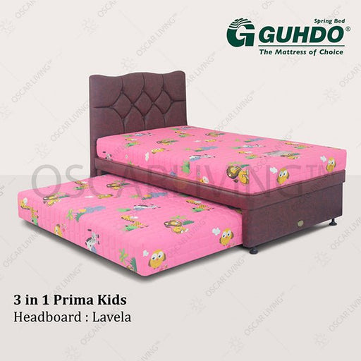 KASUR 3IN1 - 3IN1 BEDSETKasur Springbed Guhdo 3in1 Prima Kids HB Lavela | Fullset KidsGUHDOOSCARLIVING