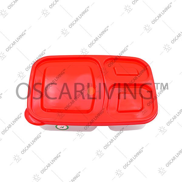 KOTAK MAKANTempat Makan SL Plastik Large Bentoo Lunch Box | Lunch Box BentooSL PLASTICOSCARLIVING