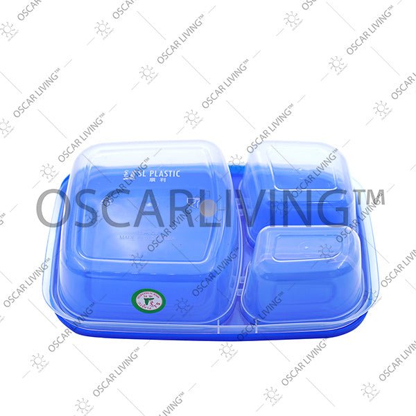 KOTAK MAKANTempat Makan SL Plastik Large Bentoo Lunch Box | Lunch Box BentooSL PLASTICOSCARLIVING