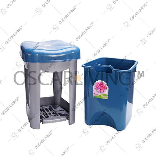 Tempat Sampah Livina 15Liter | SL Plastic Tubbish Bin Livina - OSCARLIVING