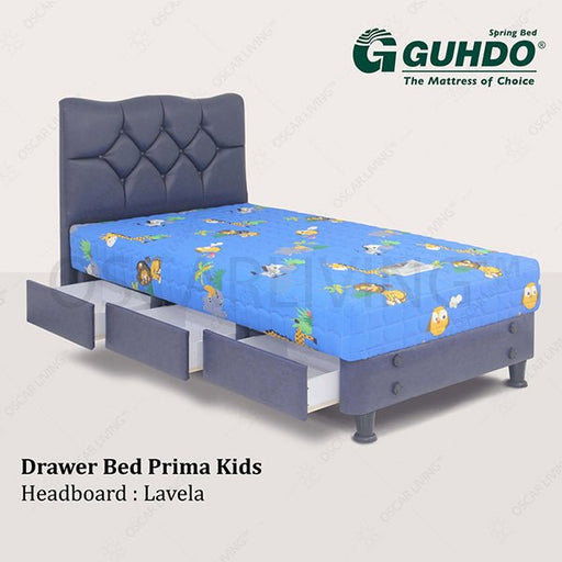 KASUR - SPRINGBEDKasur Springbed Guhdo Drawer Bed Prima Kids HB Lavela | FullsetGUHDOOSCARLIVING