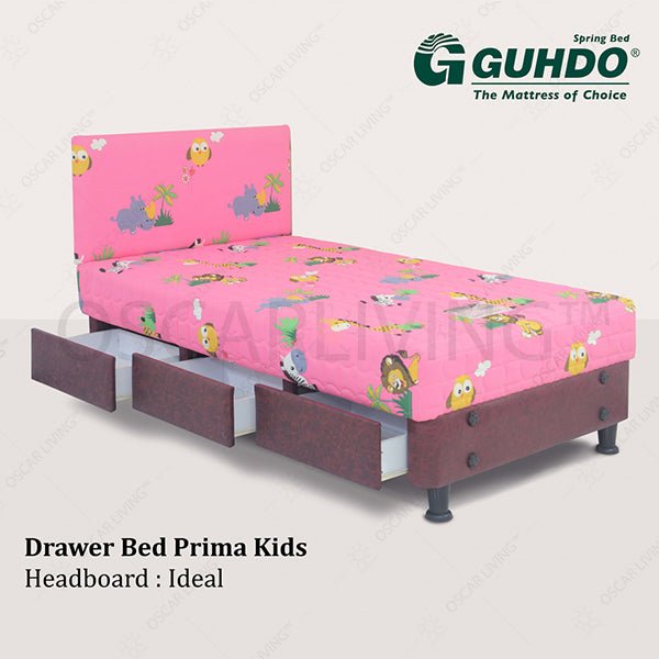 KASUR - SPRINGBEDKasur Springbed Guhdo Drawer Bed Prima Kids HB Ideal | FullsetGUHDOOSCARLIVING