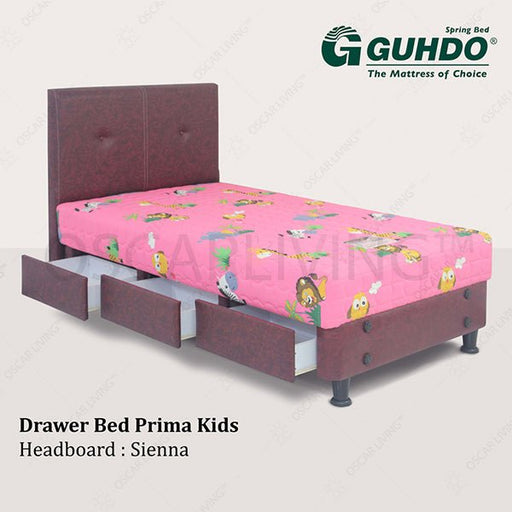 KASUR - SPRINGBEDKasur Springbed Guhdo Drawer Bed Prima Kids HB Sienna | FullsetGUHDOOSCARLIVING