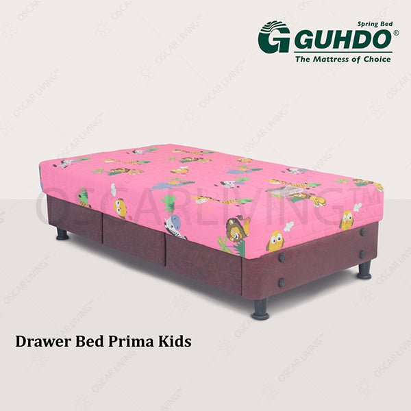 KASUR - SPRINGBEDKasur Springbed Guhdo Drawer Bed Prima Kids Tanpa Sandaran | Bed OnlyGUHDOOSCARLIVING