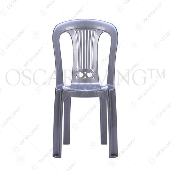 KURSI PLASTIKKursi Teras Santai SL Plastik Luxury Silver | Terrace ChairSL PLASTICOSCARLIVING