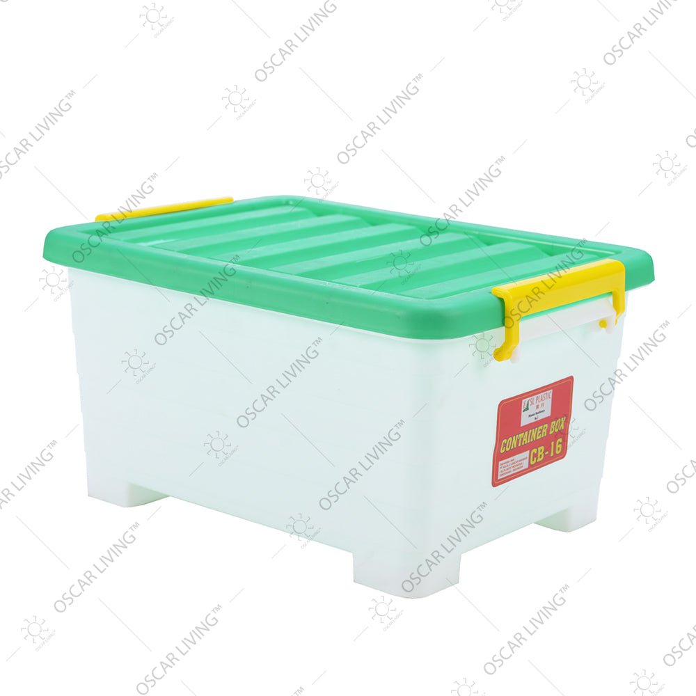 Storage BoxKontainer Kotak Penyimpanan SL Plastik CB16 | SL Plastic Storage Container Box CB16SL PLASTICOSCARLIVING