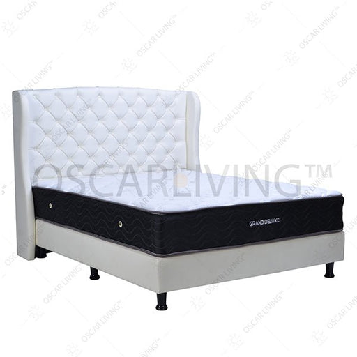 KASUR - SPRINGBEDKasur Spring Bed Central Grand Deluxe Putih | Fullset FullhamCENTRALOSCARLIVING